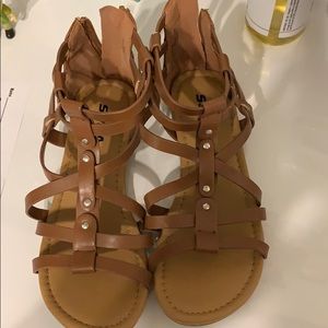 Light brown sandals